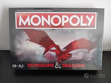 gioco da tavolo monopoli dungeons&dragons italiano