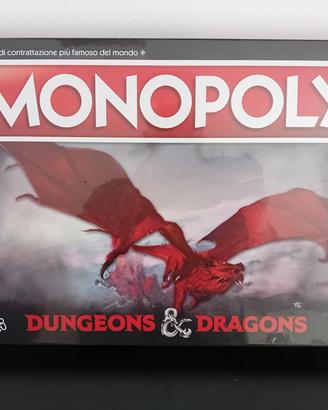 gioco da tavolo monopoli dungeons&dragons italiano