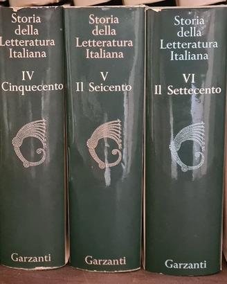 ENCICLOPEDIA STORIA DELLA LETTERATURA ITALIANA