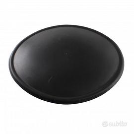 Portanumero ovale nero per moto cross epoca