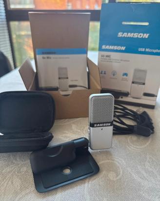 Microfono usb portatile Samson go mic