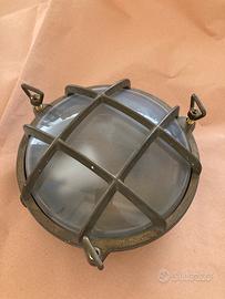 Applique in ottone stile marina