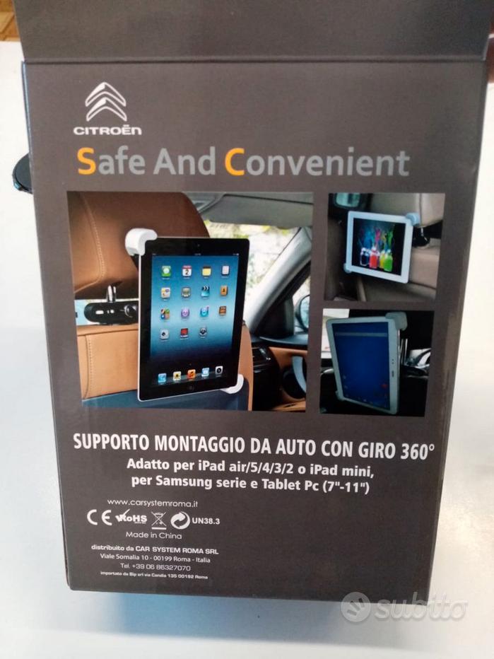 APPS2Car Porta Cellulare da Auto, 360° Supporto Tablet Auto