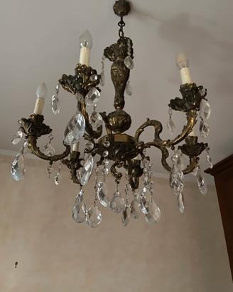 Lampadari in ottone