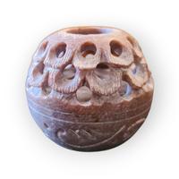 Bruciatore Incenso in Pietra Saponaria Nuovo