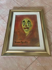 Romano mussolini quadro dipinto