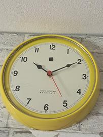 orologio da parete design anni 70-80