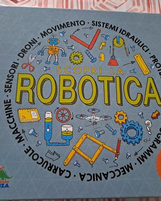 Gioco Scopri la robotica + kit educativo e libro