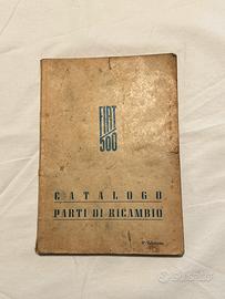 Fiat TOPOLINO 500A catalogo parti di ricambio