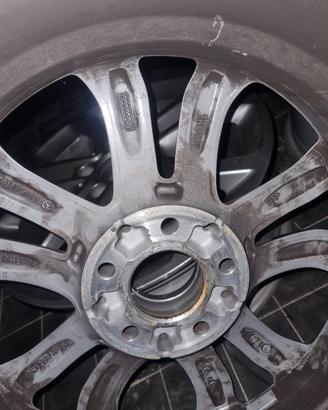 4 cerchi mercedes-benz  originali  17