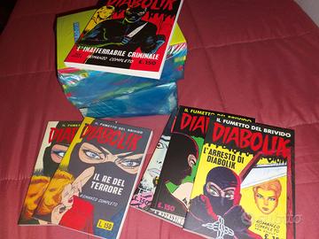 Diabolik prima serie anastatica dal n.1 al n.24
