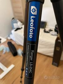 Treppiede in carbonio Leofoto Ranger