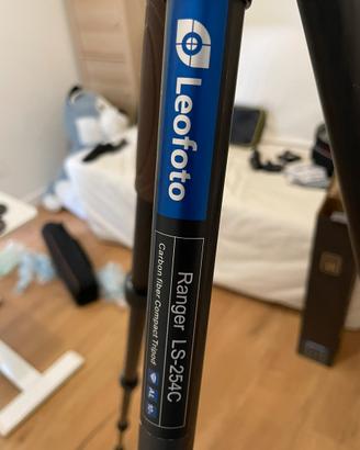 Treppiede in carbonio Leofoto Ranger