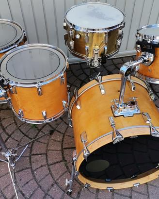 Batteria Pearl GLX 9500 del 1987 acero made Japan