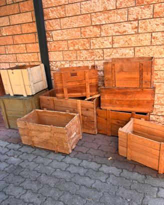 casse in legno anni 1970
