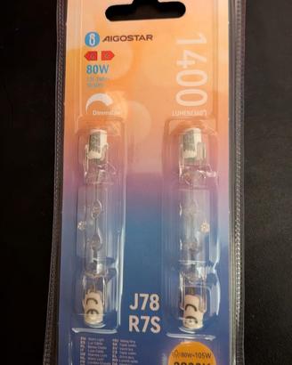 lampadine alogene J78 R7S 80W