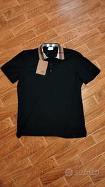 POLO BURBERRY nera -L uomo 