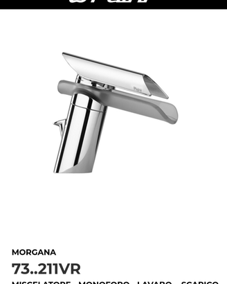 Miscelatore Lavabo a Cascata Morgana Paini
