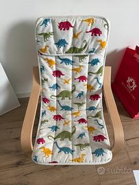 Sedia bambini poang Ikea