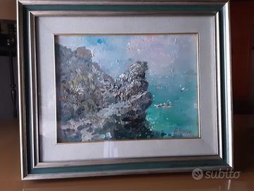 Dipinto olio su tele - A. Gravina