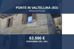 Immobile in asta di 111 m² a Ponte in Valtellina