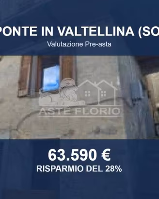 Immobile in asta di 111 m² a Ponte in Valtellina