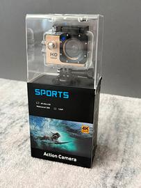 Action Cam 4k UltraHd- nuova con custodia suba