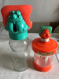 CARAFFA E FRULLA FRULLA DEL PIRATA "FABBRI" '70