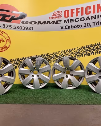 4 Cerchi Lega 16 pollici canale 7,5J Volkswagen