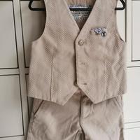 Completo bimbo gilet + bermuda Sarabanda