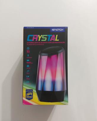 Altoparlante bluetooth iSnatch Crystal multicolor
