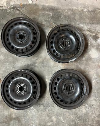 4 Cerchi in ferro 15’’ - VW Polo/Seat Ibiza…