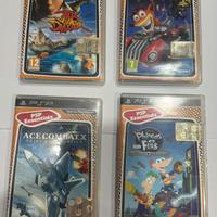Lotto 4 videogiochi PSP