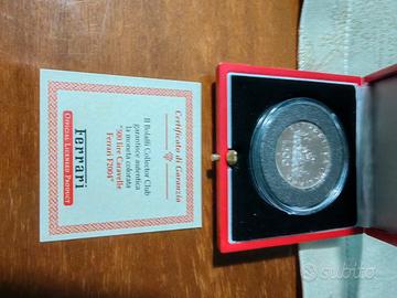 500 lire bolaffi Ferrari f2004 