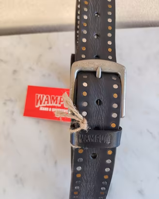 cintura vera pelle WAMPUM 