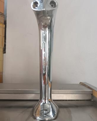 Colonna 2 vie cromata impianto spina birra/acqua 