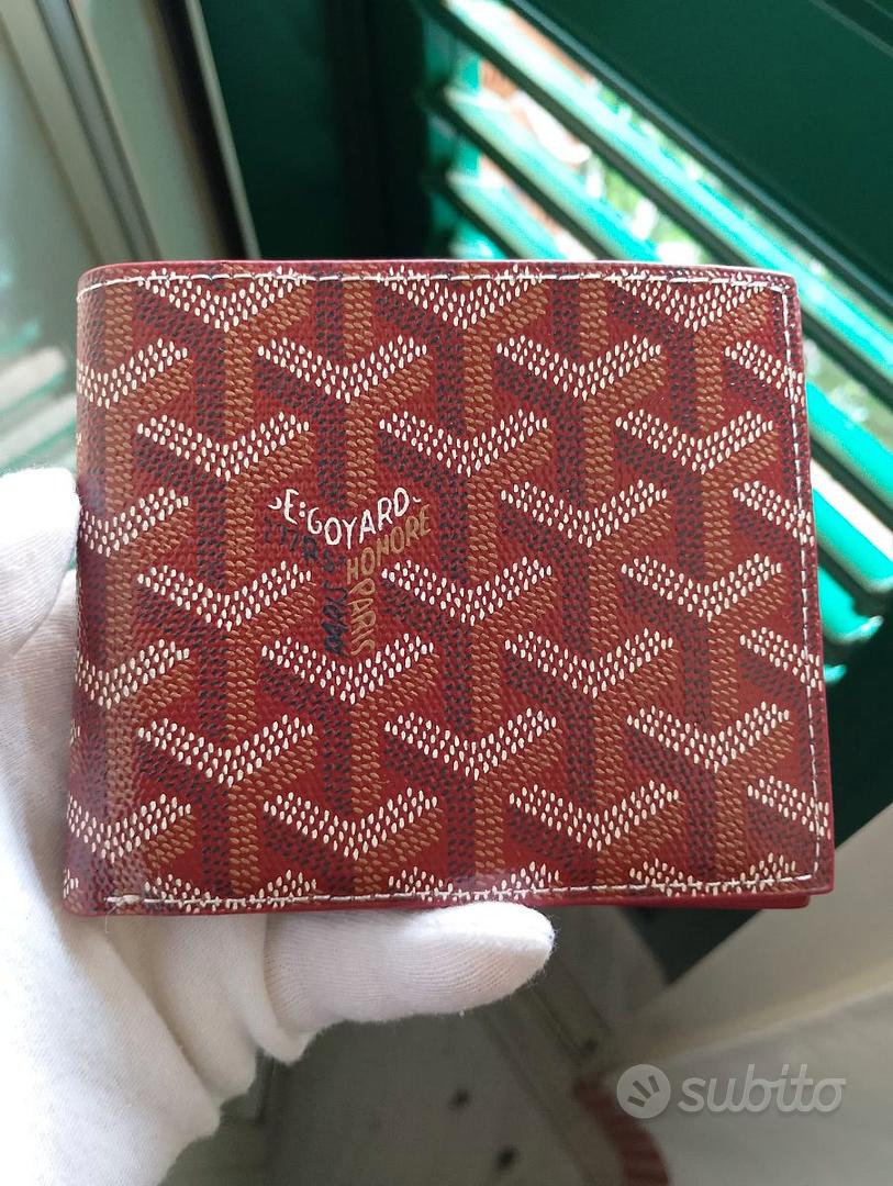 PORTAFOGLIO UOMO GOYARD BI-FOLD Saint Sulpice Abbigliamento e