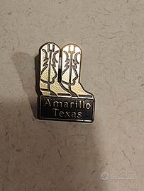 Spilla Vintage "Amarillo Texas"