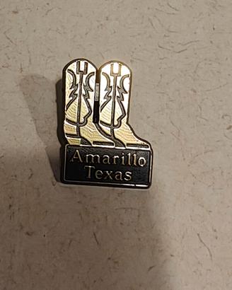 Spilla Vintage "Amarillo Texas"
