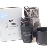 OBIETTIVO CANON EF 100 MM F/2.8 L MACRO IS USM.