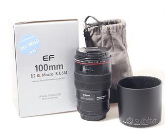 OBIETTIVO CANON EF 100 MM F/2.8 L MACRO IS USM.