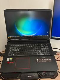 ACER NITRO 5 Notebook gaming AN517-52 NERO