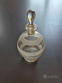 bottiglietta vetro art deco