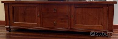 Mobile tv in legno massello