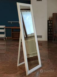 Specchio shabby chic da pavimento H.170