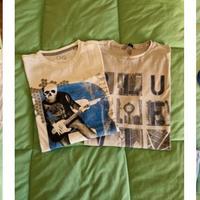 Set 6 t-shirt Maniche lunghe tg.12-14 OVS/Benetton