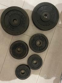 Set bilanciere piu pesi