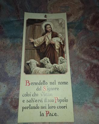 cartolina antica religiosa 