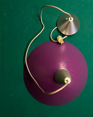 Lampadario viola moderno -Attacco E27