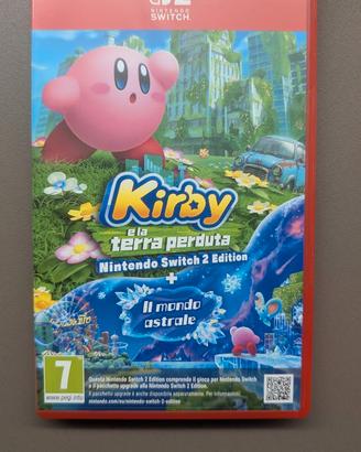 Kirby e la Terra perduta Nintendo switch 2